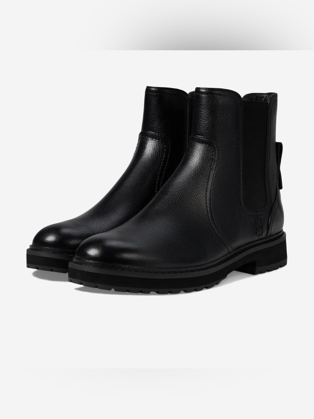 Cole Haan Black Leather Chelsea Ankle Boots